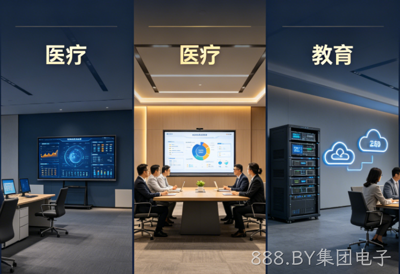 按行业定制数字化！888.BY集团电子深耕多领域，10000 + 客户见证实力
