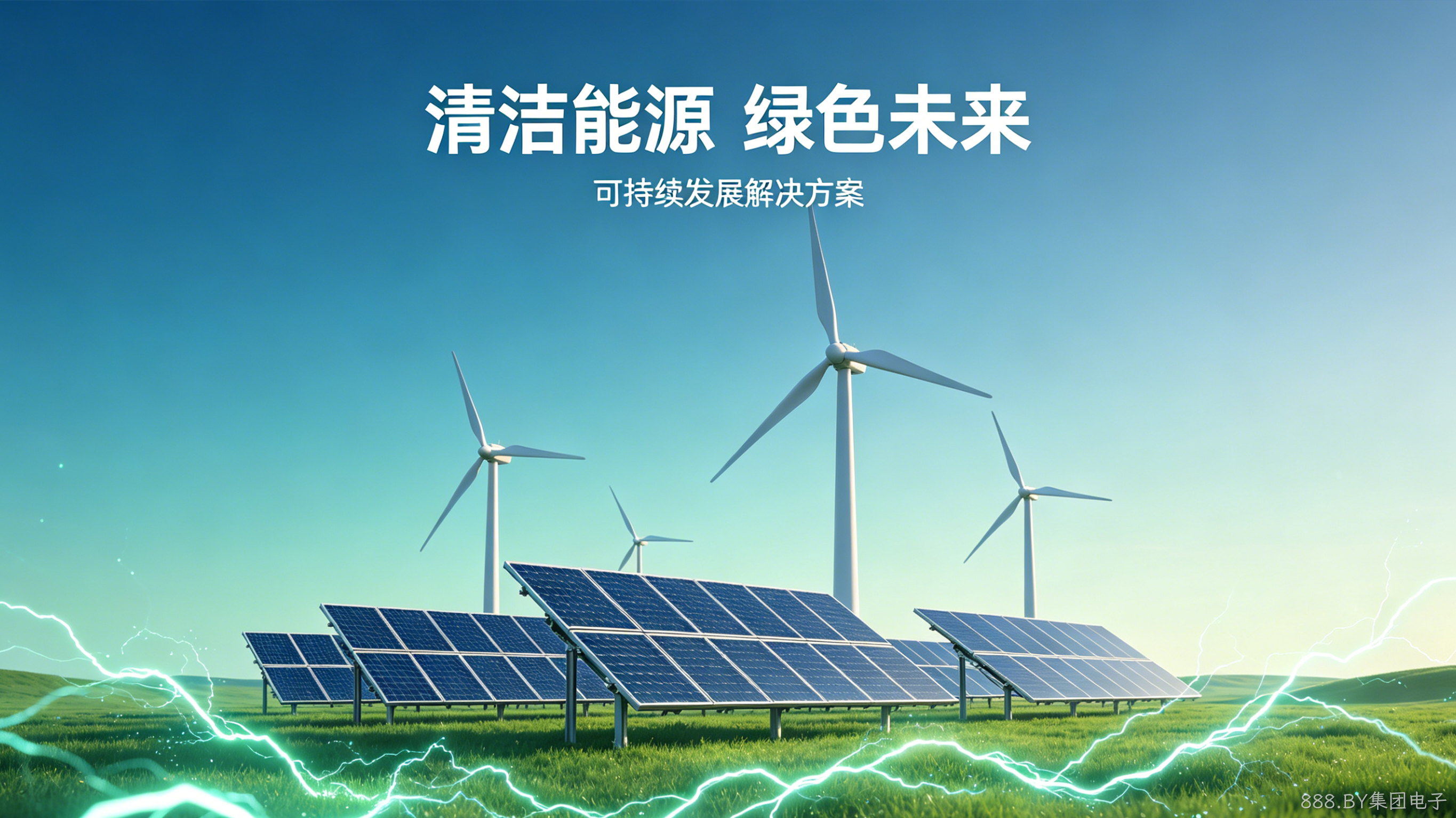 新能源官网定制案例｜888.BY集团电子赋能绿色能源品牌增长