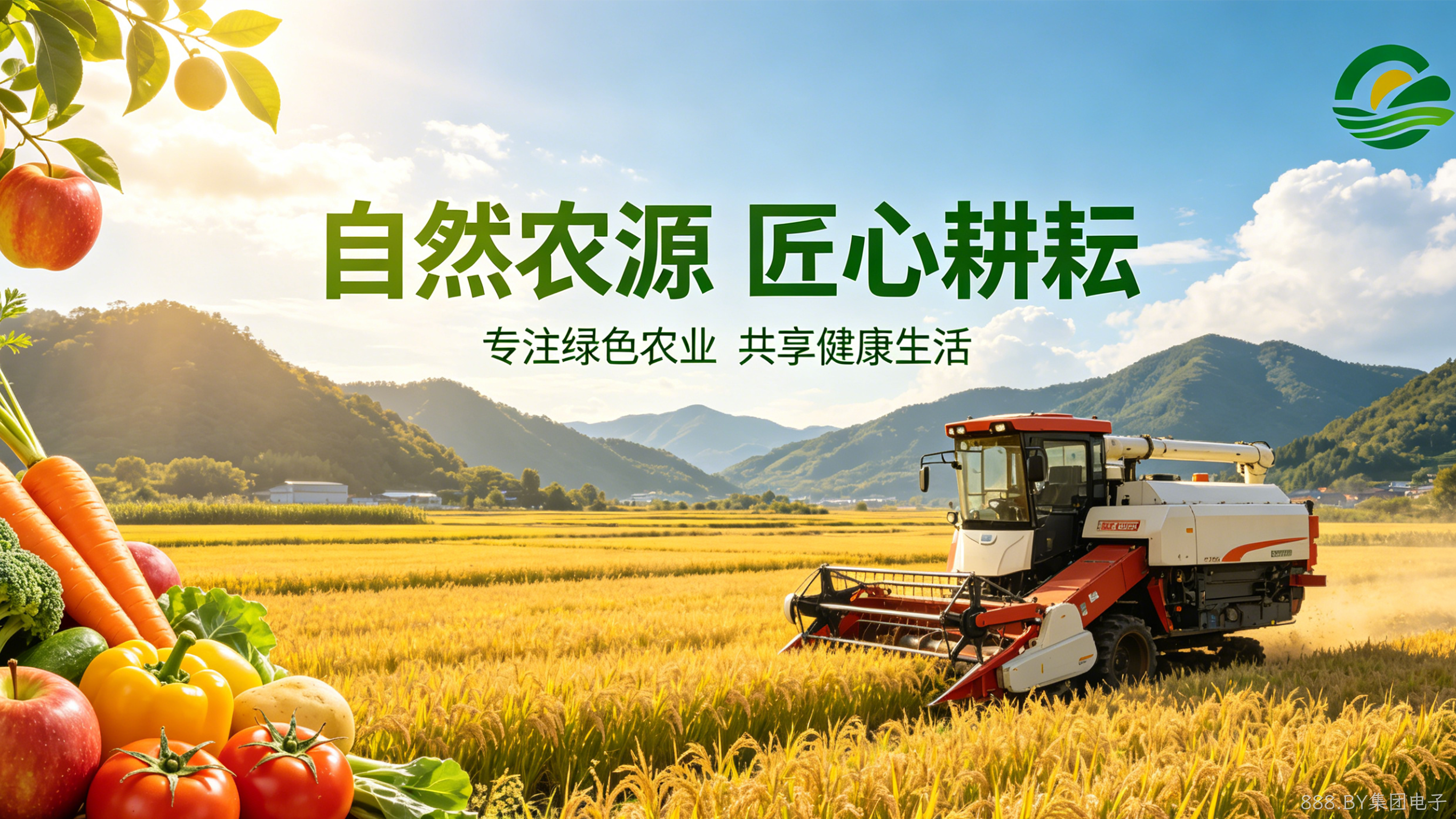 农业企业官网定制案例｜888.BY集团电子赋能乡村振兴品牌增长