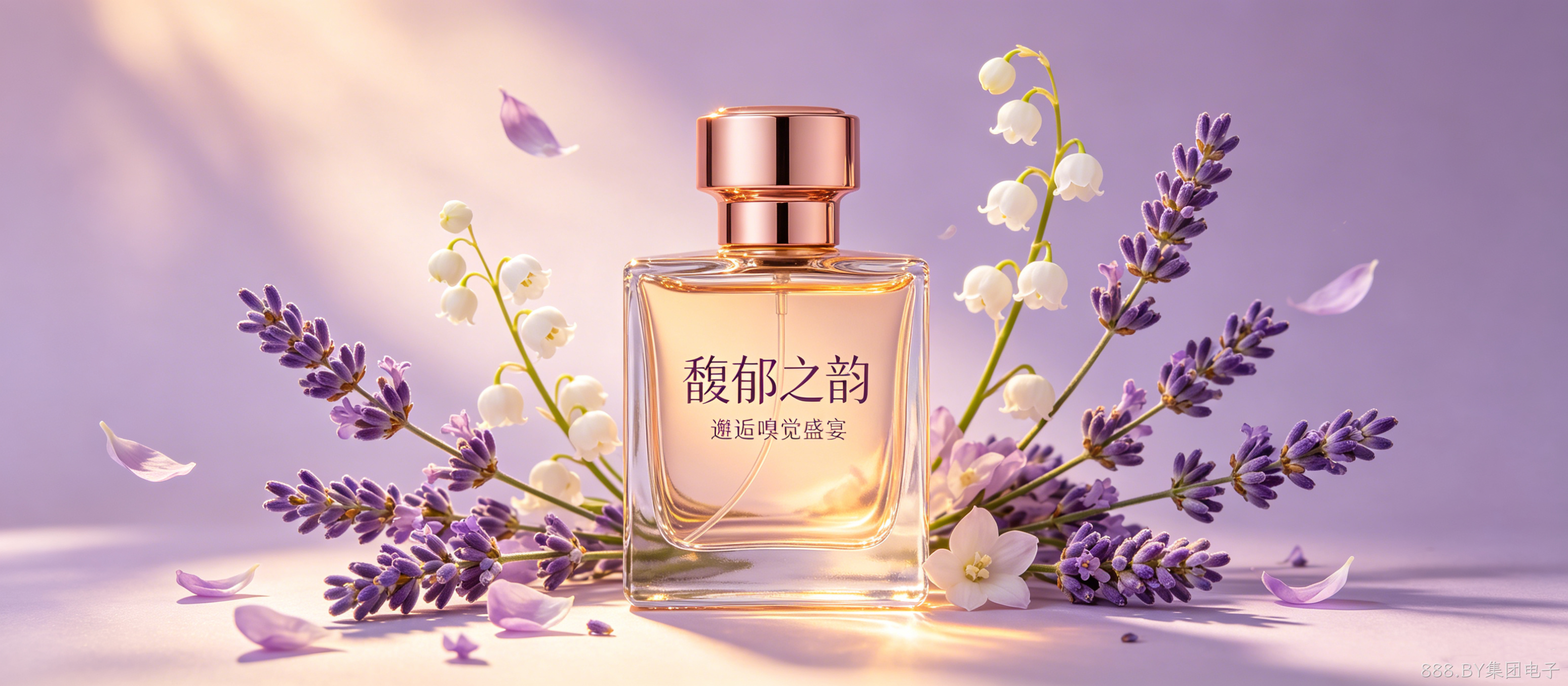 香水品牌官网定制案例｜888.BY集团电子打造轻奢香氛品牌门户